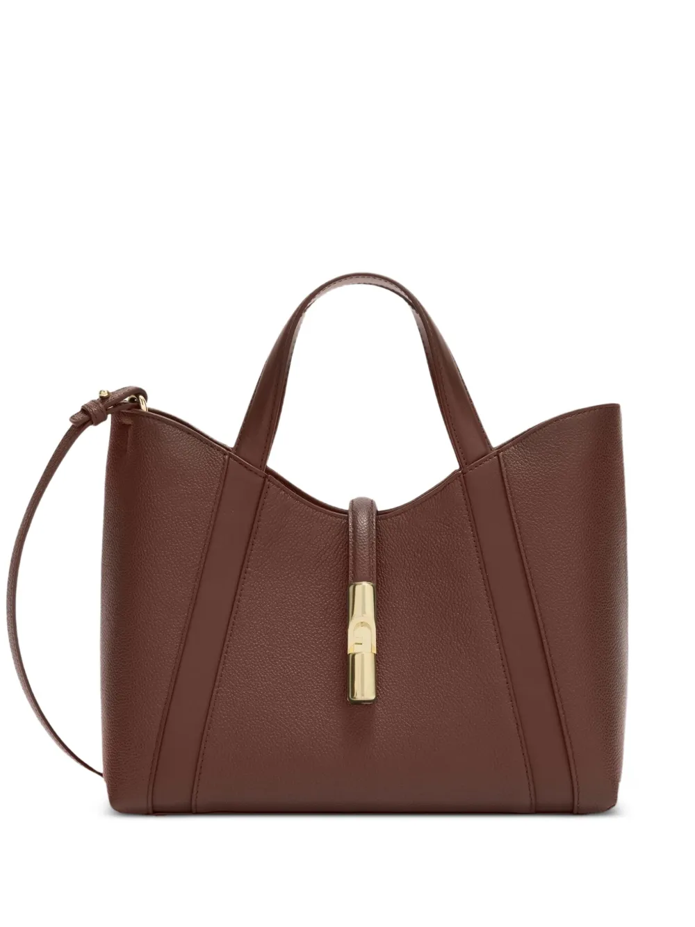 Furla small Goccia tote bag | Brown | Image 1