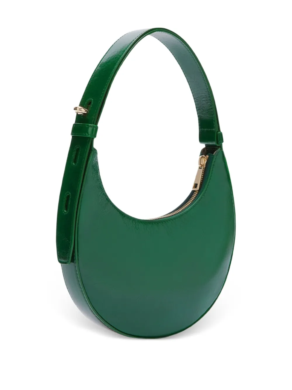 Furla Mini Delizia Shoulder Bag In Green