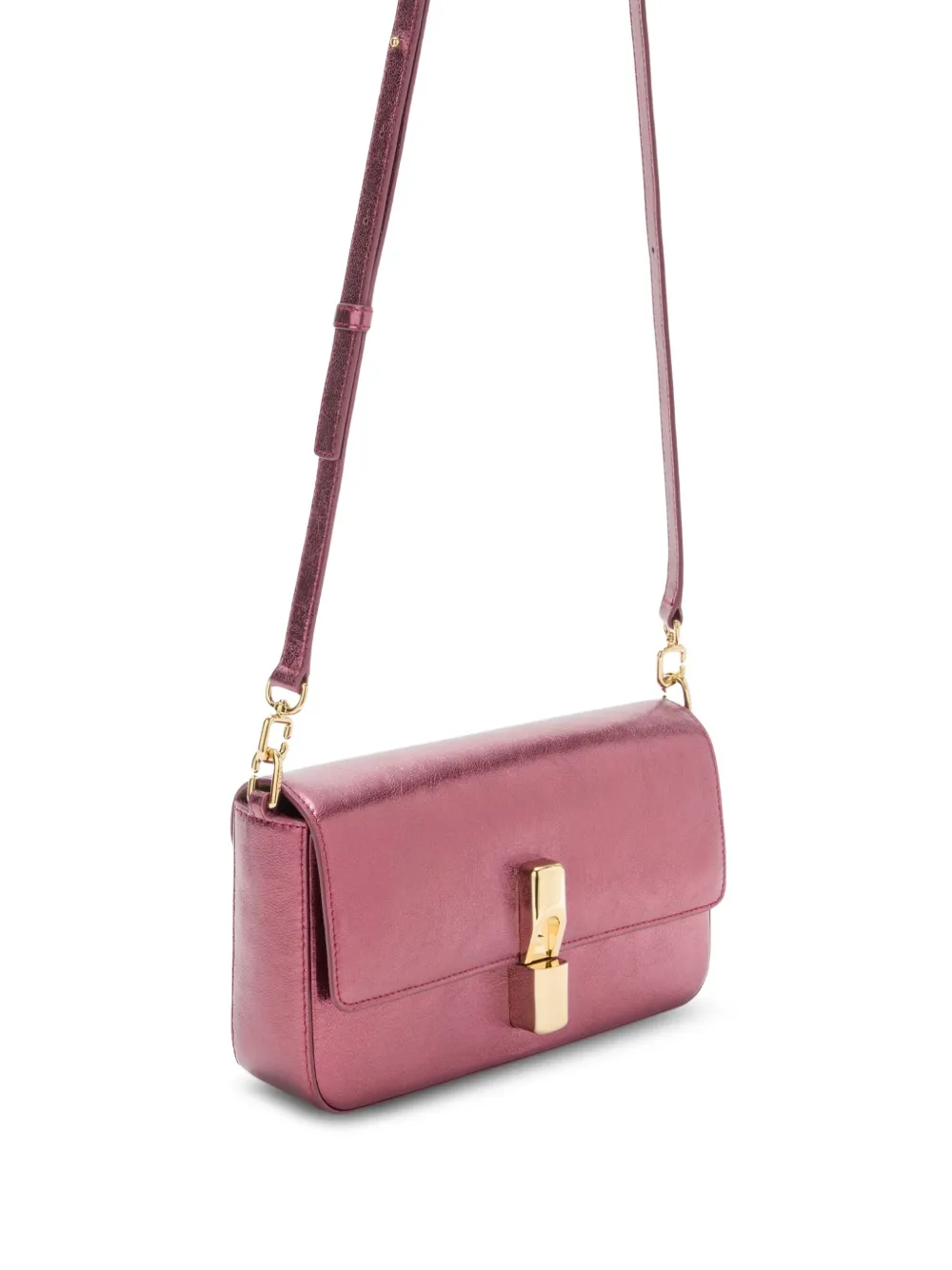 Furla Iride boekentas met klepslot Roze