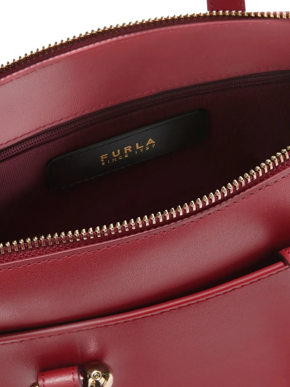 Furla Small Nuvola Boston Tote Bag In Red