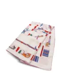 Hermès Pre-Owned 2010s Carréjan scarf - Neutrals