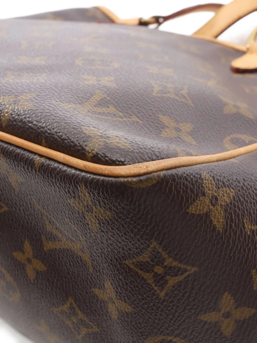 Pre-owned Louis Vuitton 2005 Small Batignolles Monogram Tote Bag In Brown