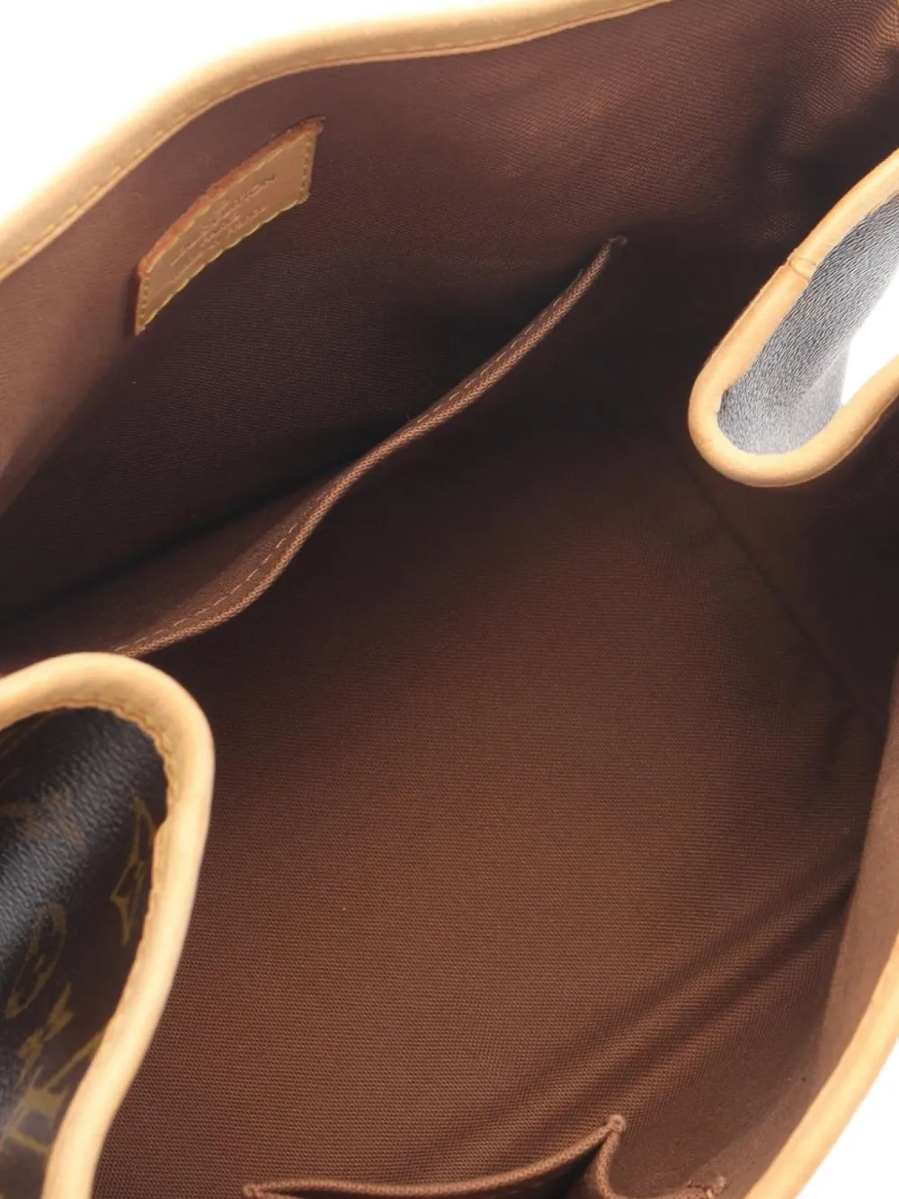 Pre-owned Louis Vuitton 2005 Small Batignolles Monogram Tote Bag In Brown