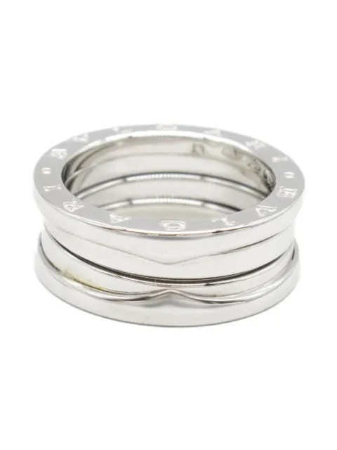 Bvlgari Pre-Owned 2010s 18K white gold B-Zero1 ring