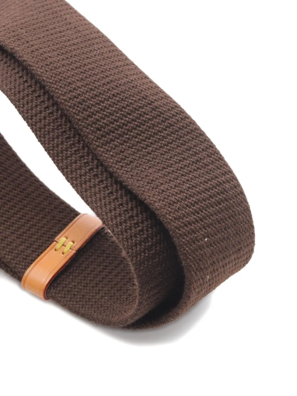 Pre-owned Louis Vuitton 2002 Monogram Pochette Belt Bag In Brown