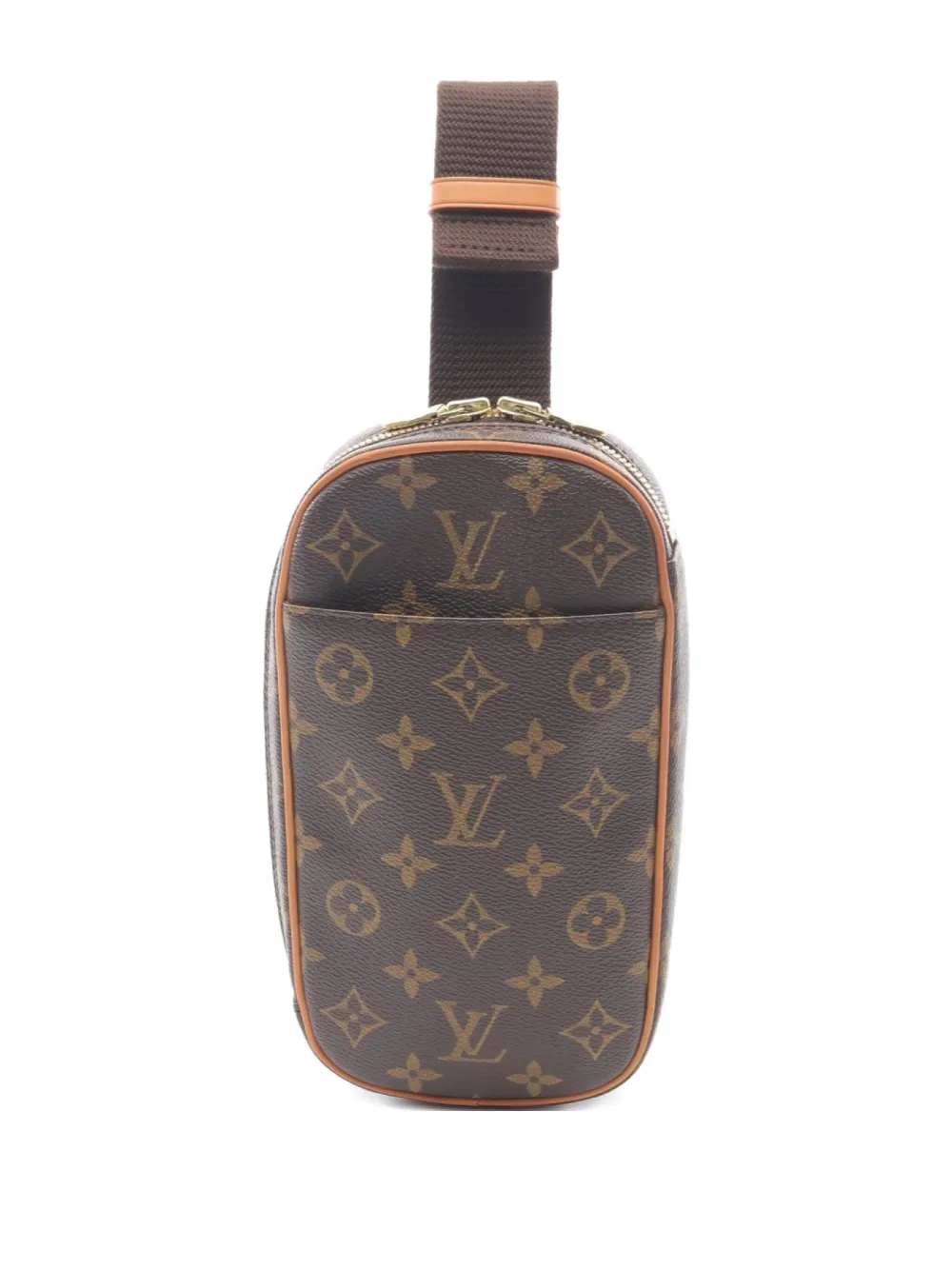 Louis Vuitton Pre-Owned 2002 monogram pochette belt bag | Brown | Image 1