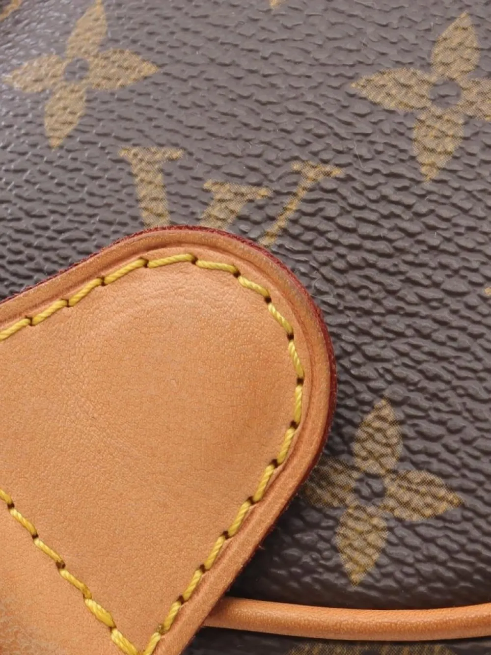 Pre-owned Louis Vuitton 2002 Monogram Pochette Belt Bag In Brown