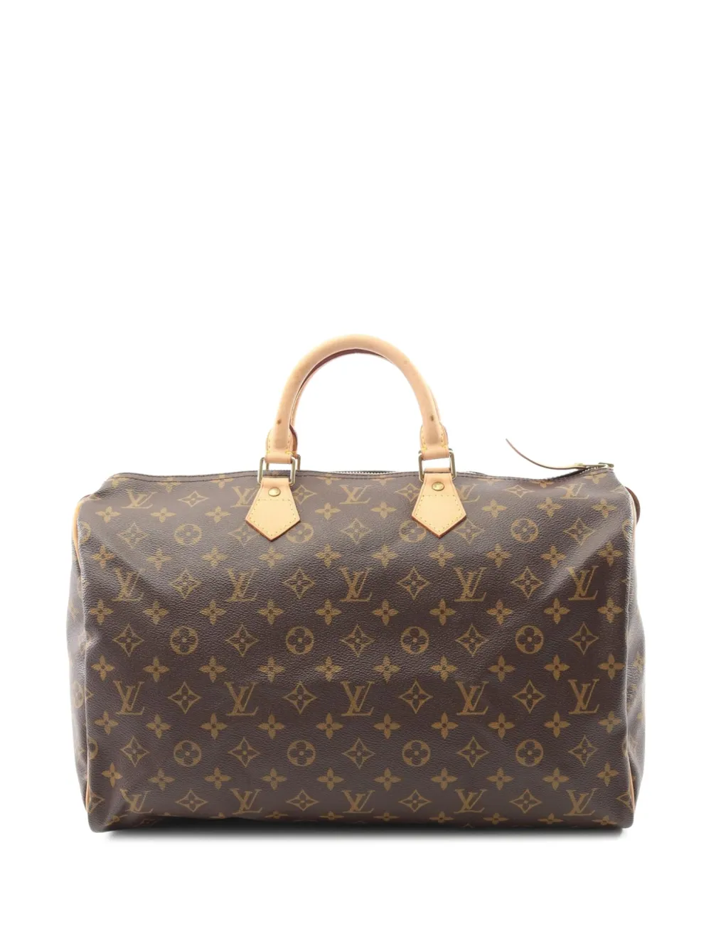 Louis Vuitton Pre-Owned 2003 スピーディ 40 モノグラム バッグ - ブラウン Louis Vuitton Pre-Owned 2003 スピーディ 40 モノグラム バッグ - ブラウン