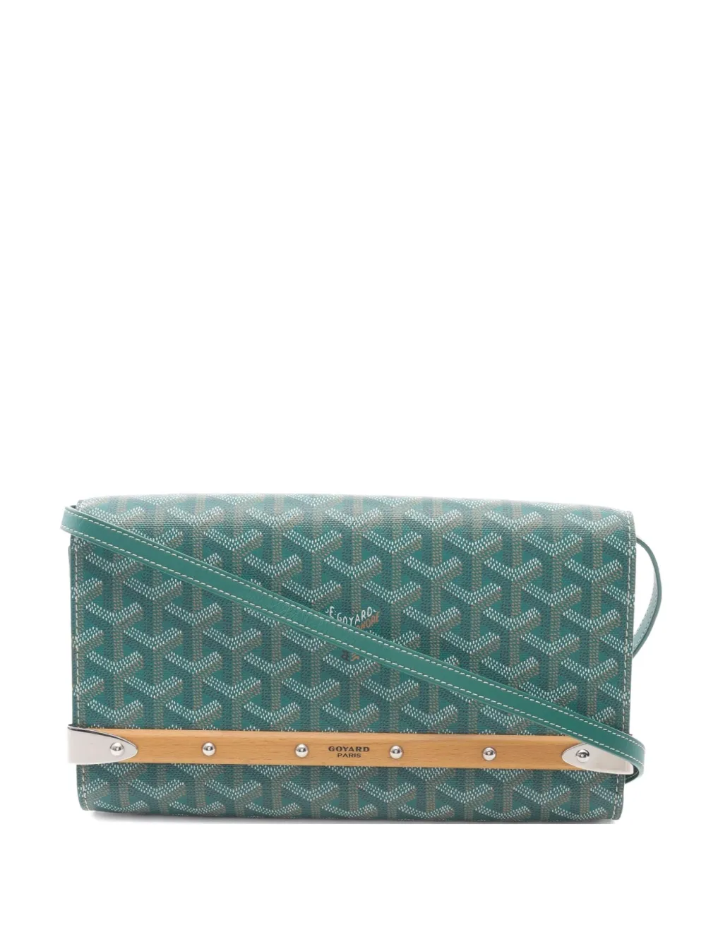 Goyard Pre-Owned 10s Monte Carlo PM cross-body bag - グリーン Goyard Pre-Owned 10s Monte Carlo PM cross-body bag - グリーン