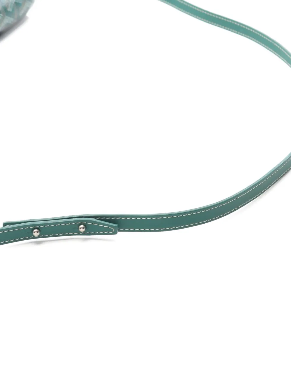 Pre-owned Goyard 10s Monte Carlo Pm Cross-body Bag In Green
