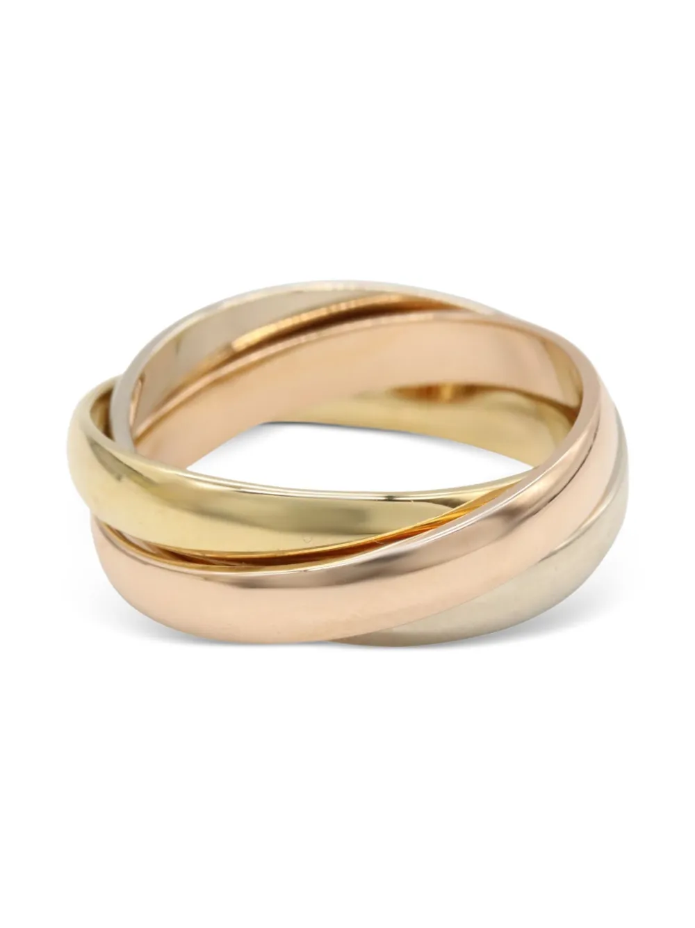 Cartier 2010s 18K yellow, white and rose gold Trinity ring | Image 2