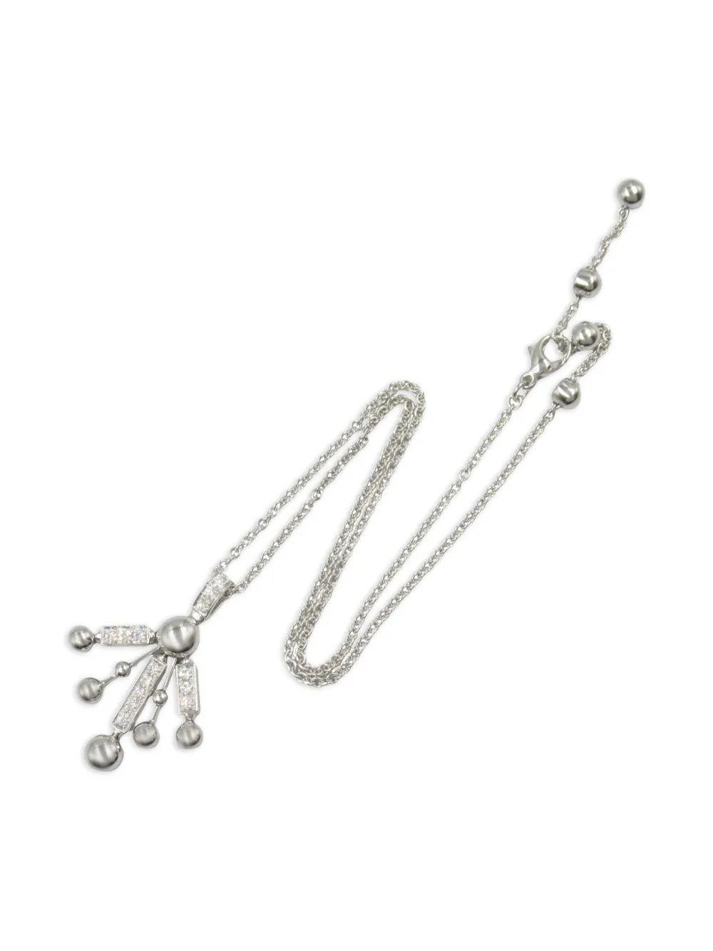 Bvlgari Pre-Owned 18kt white gold Astrale Fireworks necklace | Silver | Image 1