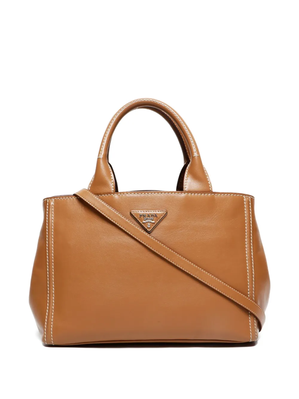 PRADA ベージュ レザー ハンドバッグ 楽天市場】【バッグ】PRADA プラダ サフィアーノ LUX 2WAY