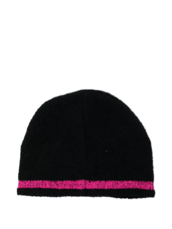 Chopova Lowena Cyber Butterfly Beanie | Black | FARFETCH AU