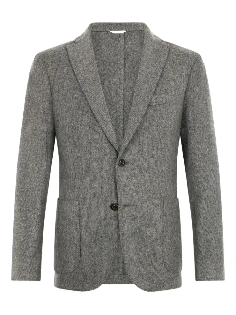 Boglioli herringbone two-button jacket