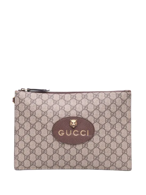 Gucci Pre-Owned 2016-2025 GG Supreme Neo Vintage clutch bag