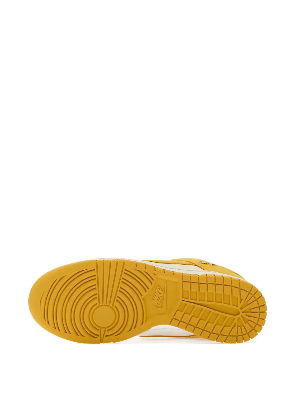 Nike Dunk Low leather sneakers Yellow