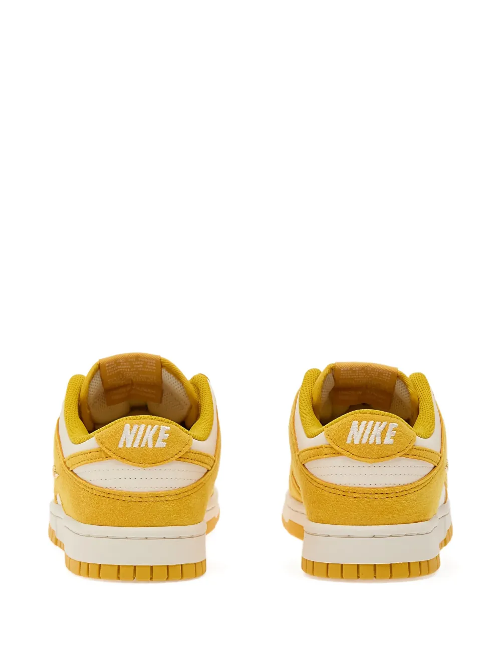 Nike Dunk Low leather sneakers Yellow