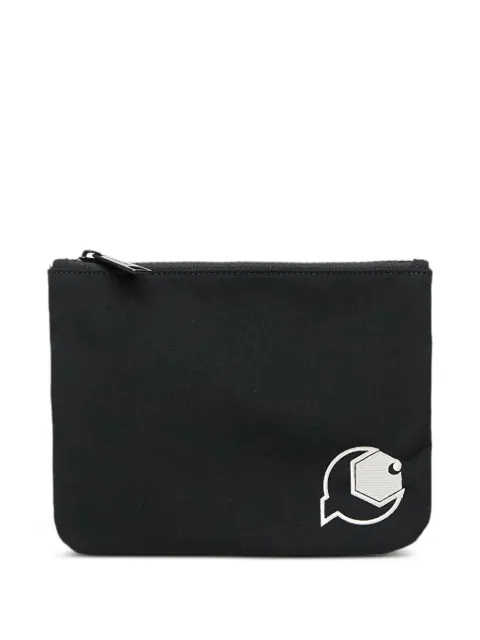 Carhartt WIP Carteira com logo e zíper