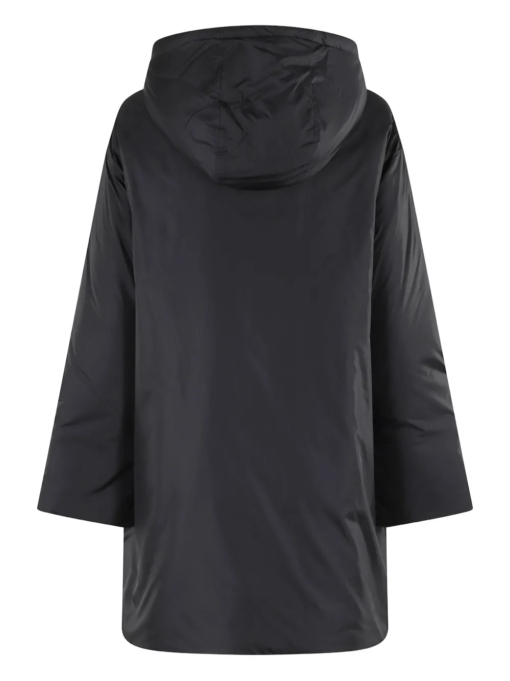 ASPESI hooded padded coat - Zwart