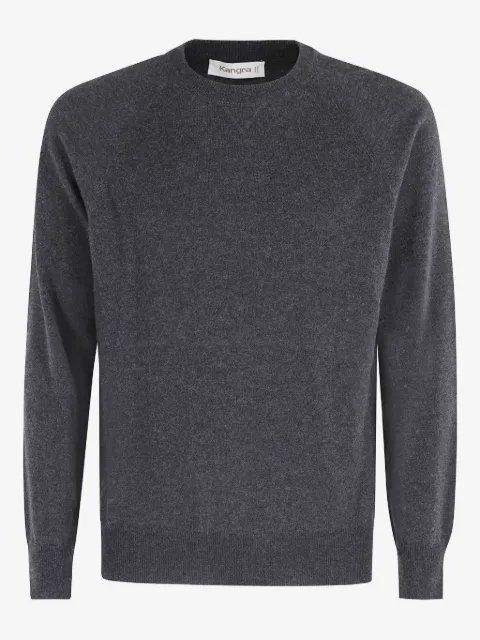 Kangra raglan-sleeve crew-neck sweater