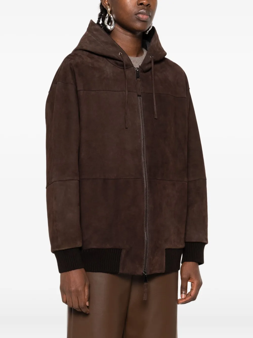 P.A.R.O.S.H. hooded jacket Bruin