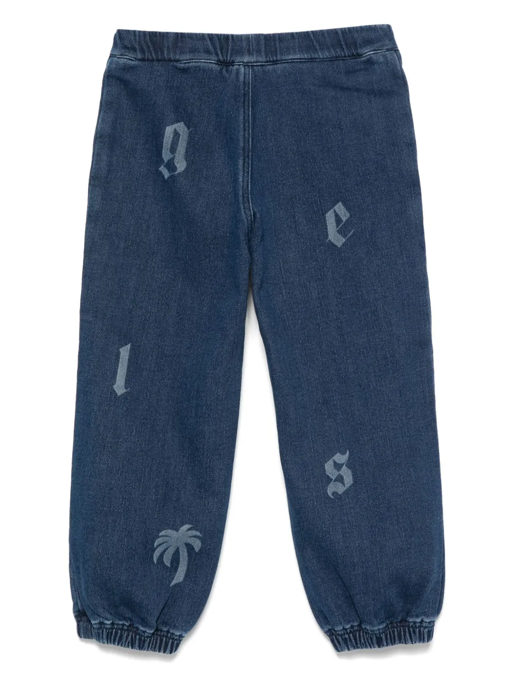 Palm Angels Kids drawstring-cuffed jeans | Teen Boy Clothing | Image 2