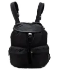 Prada Pre-Owned 2000-2013 Saffiano Trimmed Tessuto backpack - Black