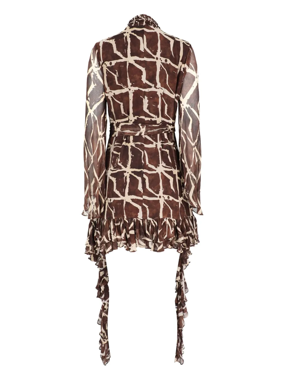 Alexis Amalia ruffled mini dress Bruin