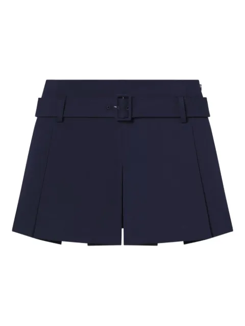 A.L.C. belted pleat-detail shorts