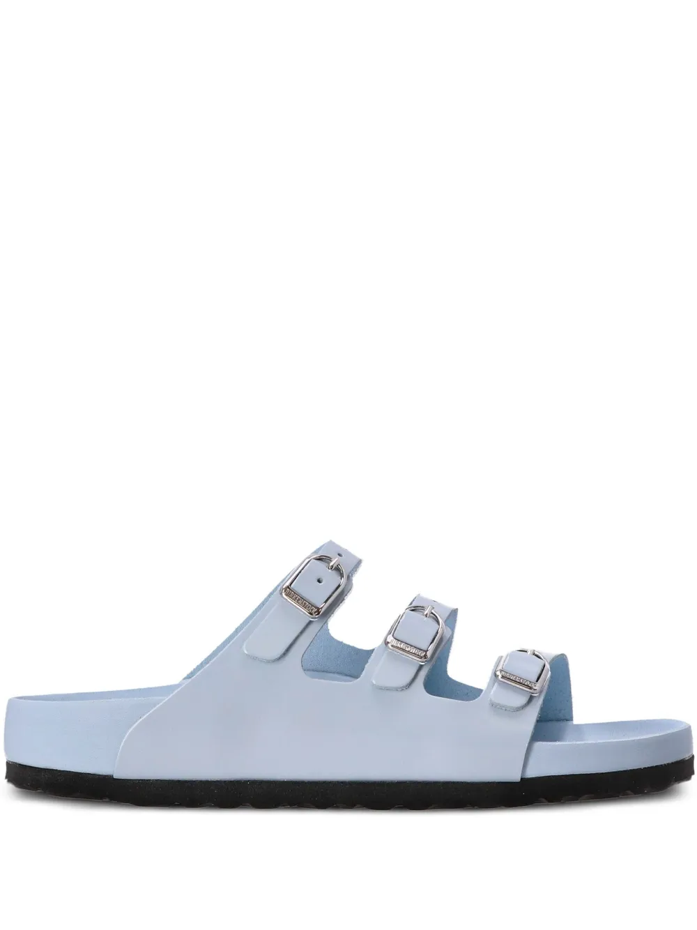 Birkenstock Florida Fresh triple-buckle flat sandals Blue