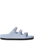 Birkenstock Florida Fresh triple-buckle flat sandals - Blue