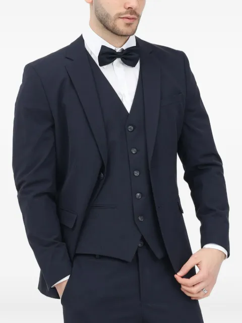 SELECTED notched-lapel blazer