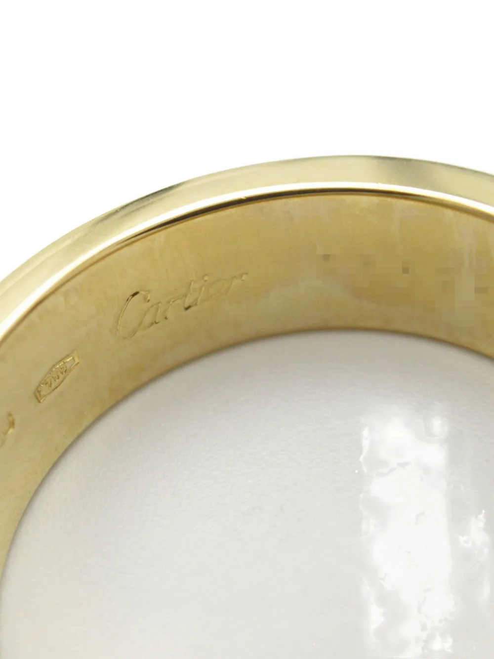 Pre-owned Cartier 18k Yellow Gold Love Ring