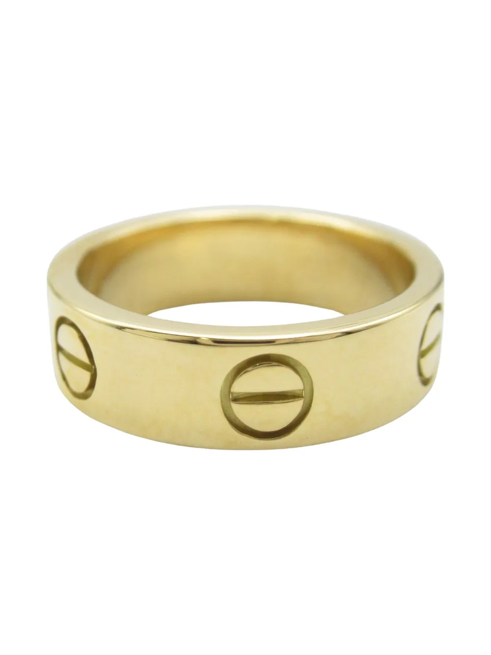 Pre-owned Cartier 18k Yellow Gold Love Ring