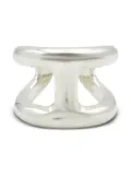 Hermès Pre-Owned 2010s large Osmo's ring - SILVER