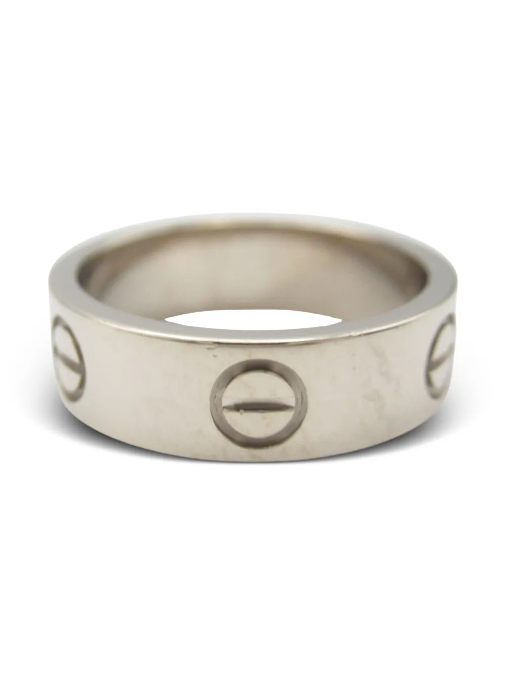 Cartier 2010s Love リング 18Kホワイトゴールド - シルバートーン Cartier 2010s Love リング 18Kホワイトゴールド - シルバートーン