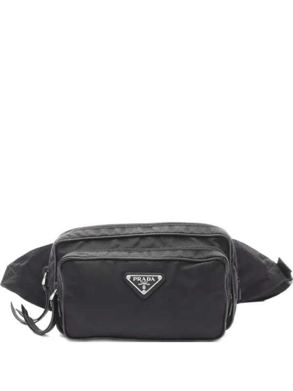 PRADA ロゴプレート ベルトバッグ