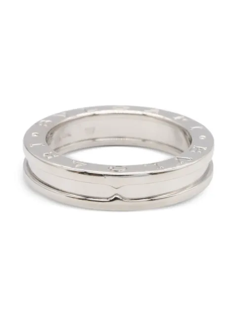 Bvlgari Pre-Owned 18K white gold B-zero1 ring