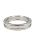 Bvlgari Pre-Owned 18K white gold B-zero ring - Silver