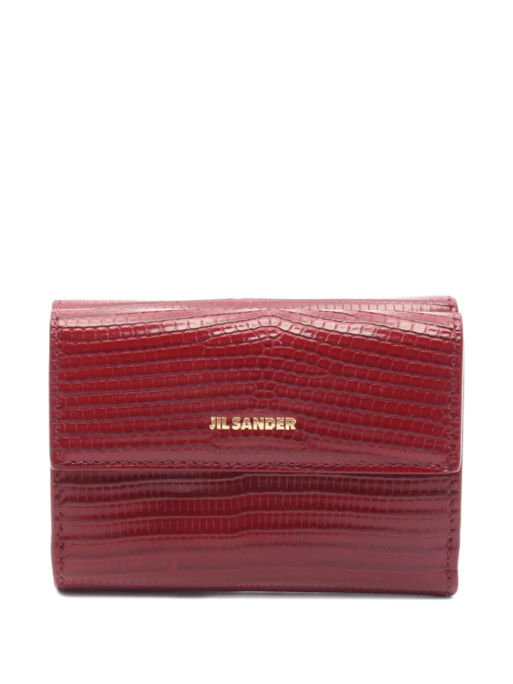 Jil Sander Pre-Owned 10s Baby logo-print wallet | Red | Image 1
