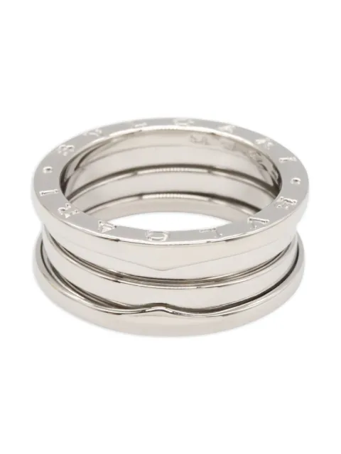 Bvlgari Pre-Owned 2010 ビー ゼロワン リング 18Kホワイトゴールド