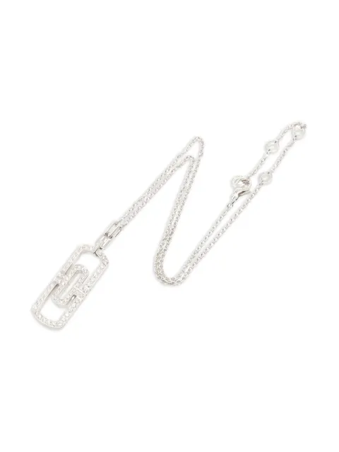 Bvlgari Pre-Owned 10s 18K white gold Parentesi diamond necklace