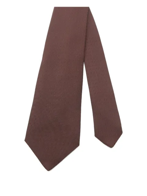 Hermès Pre-Owned 20s H pattern silk tie
