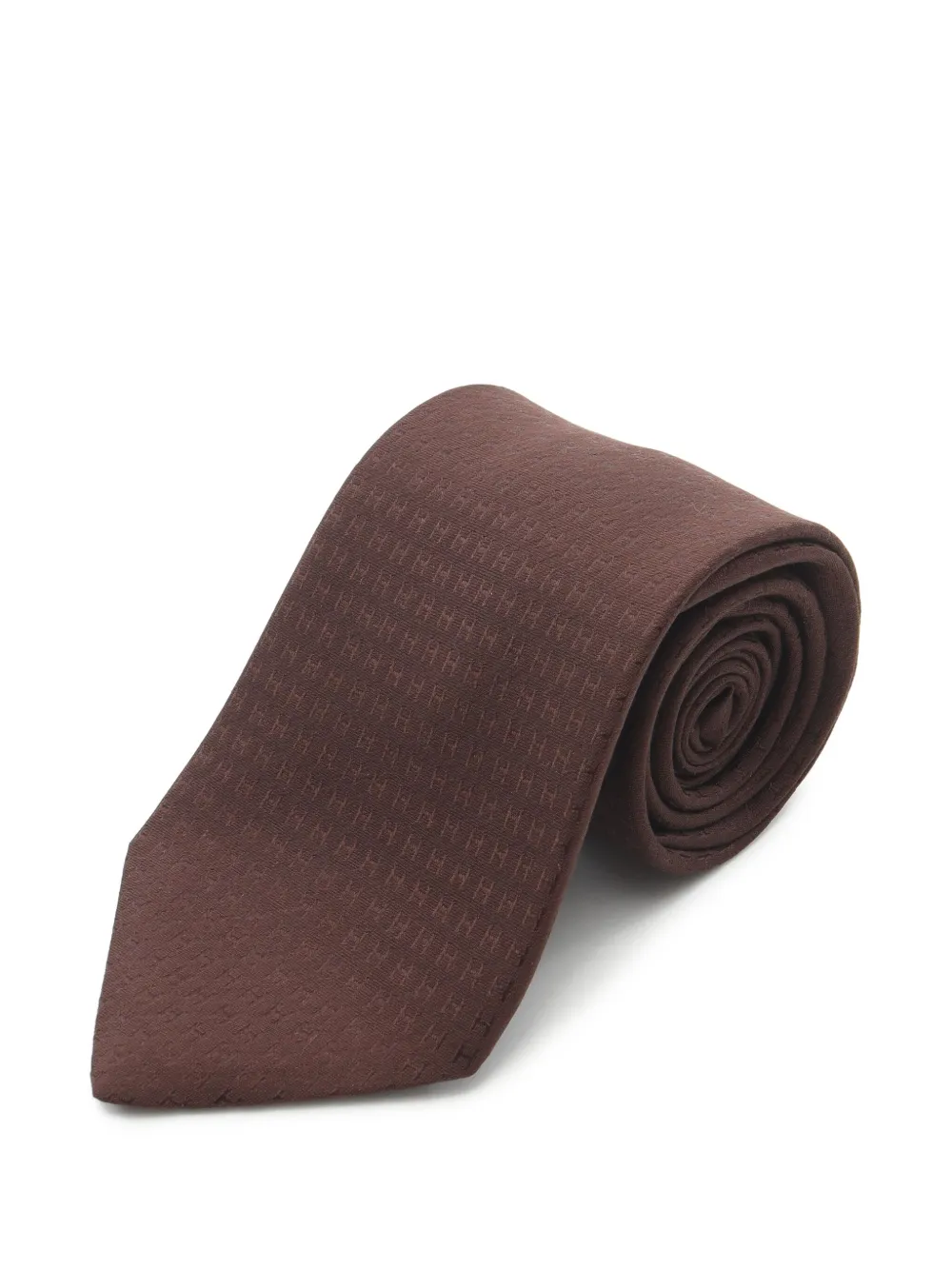Hermès Pre-Owned 20s H pattern silk tie | Image 2