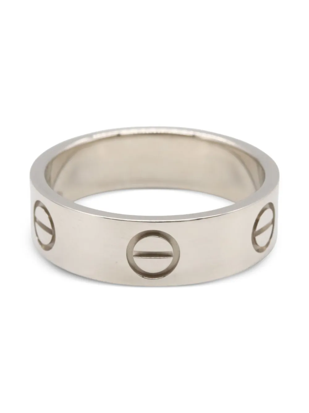 Cartier 2010s Love リング 18Kホワイトゴールド - シルバートーン Cartier 2010s Love リング 18Kホワイトゴールド - シルバートーン