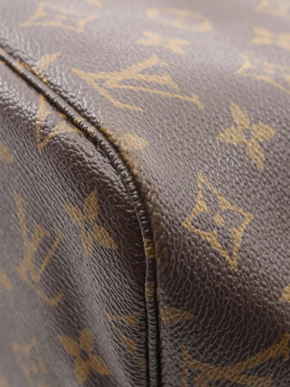 Pre-owned Louis Vuitton 2008 Neverfull Mm Monogram Tote Bag In Brown