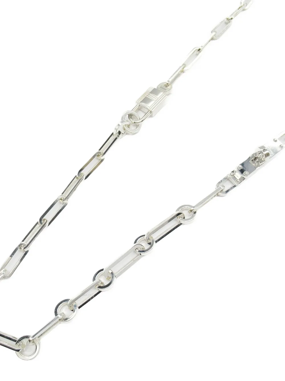 Hermès Pre-Owned 2010s sterling-silver Kelly necklace | Silver | Image 1