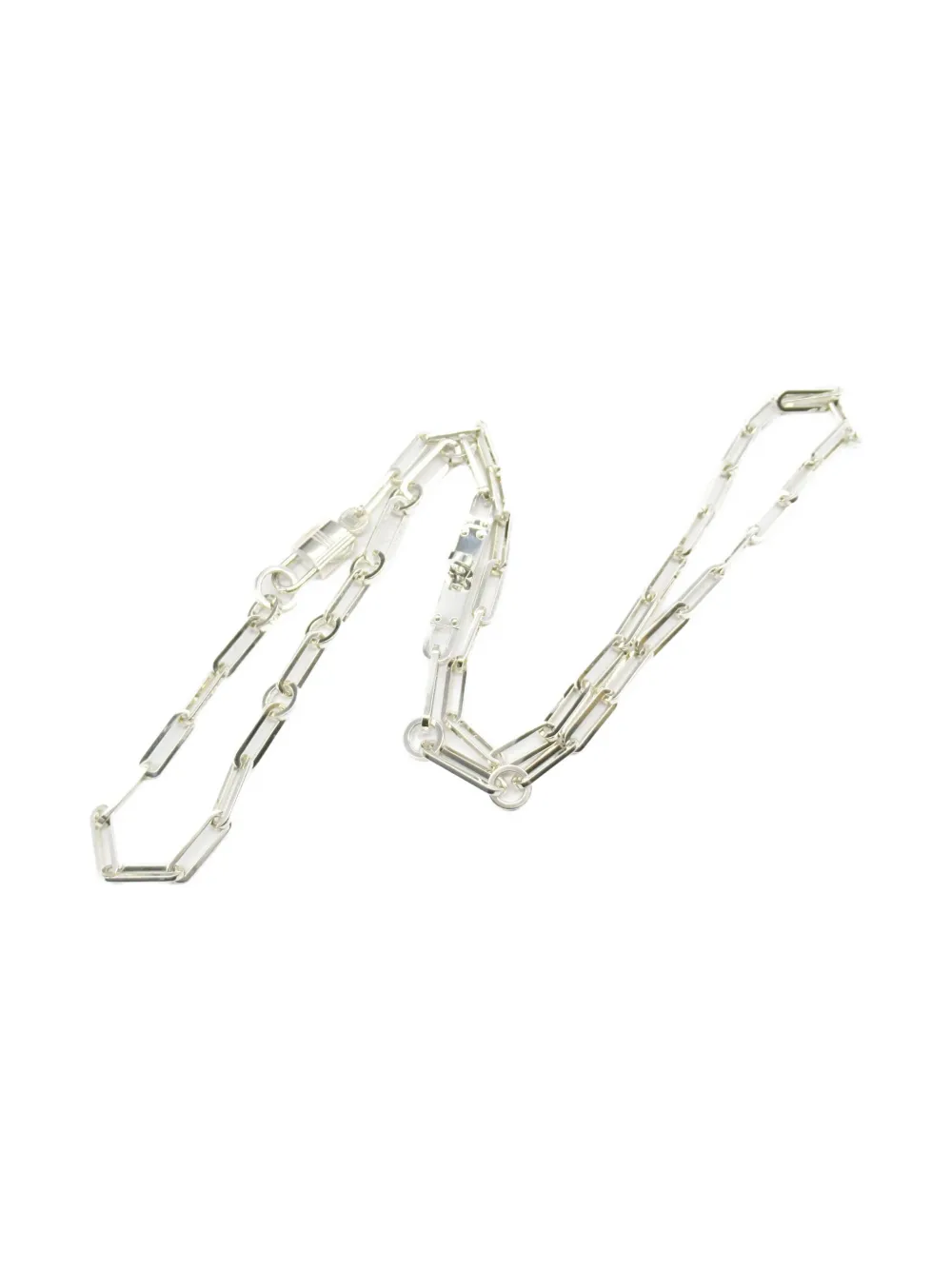 Hermès Pre-Owned 2010s sterling-silver Kelly necklace | Women | Image 2