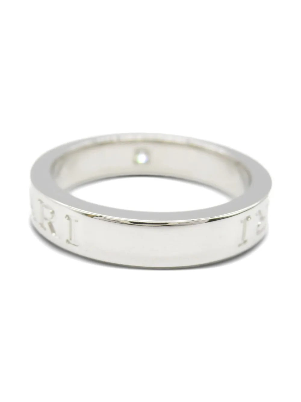 Bvlgari Pre-Owned bague B.zero1 en or blanc 18ct pavée de diamants (années 2010) | Femme | Image 2